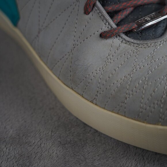 Men's NIKE Lebron XI NSW Lifestyle 616766-002 Miami Vice Wolf Grey Size 9.5 - Picture 7 of 14